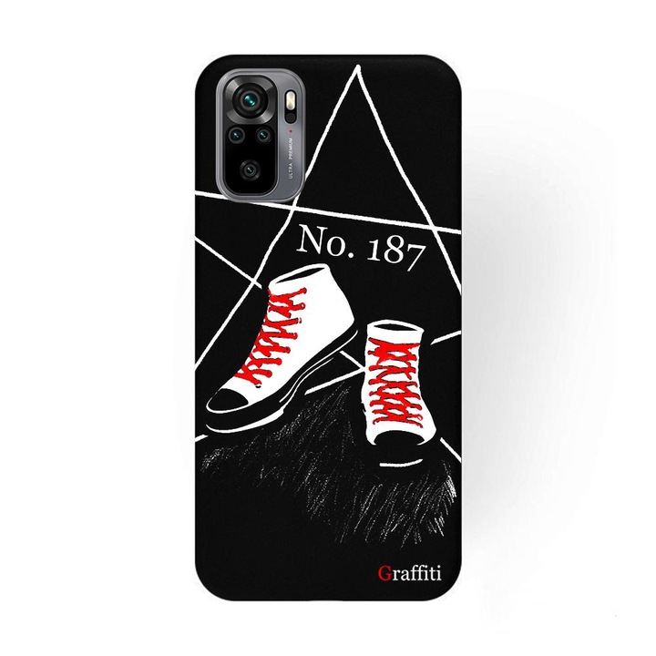 Telefontok Xiaomi Redmi Note 10 - Graffiti No.187 mintás szilikon tok