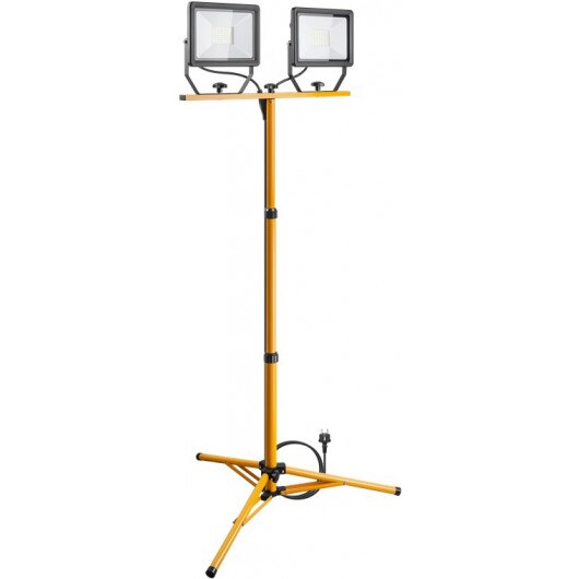 Trepied cu proiector LED 50W X 2, 8500 lm, Goobay