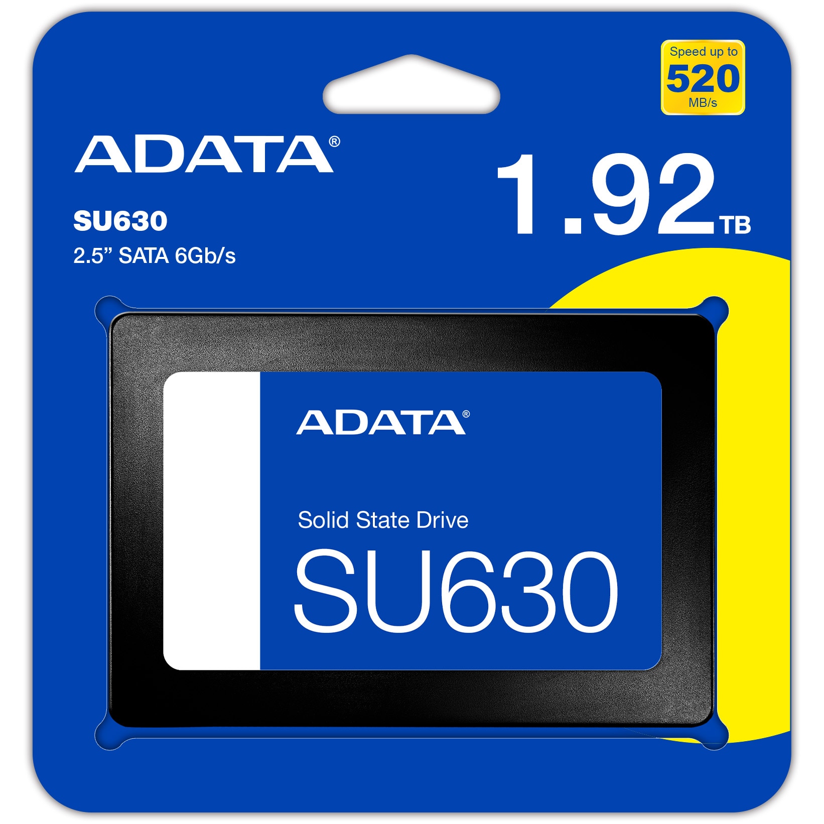 ③-WA525-ADATA SATA 480GB SSD 2.5 1点 Solid-State Drive (SSD) ADATA SU630, 480GB, 2.5