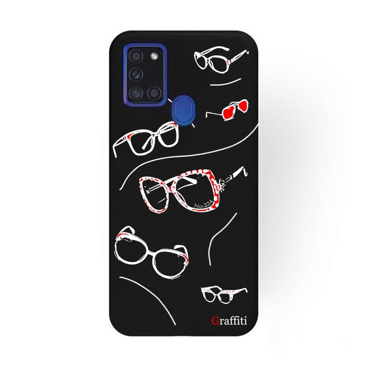 Telefontok Samsung Galaxy A21s - Graffiti No.224 mintás szilikon tok