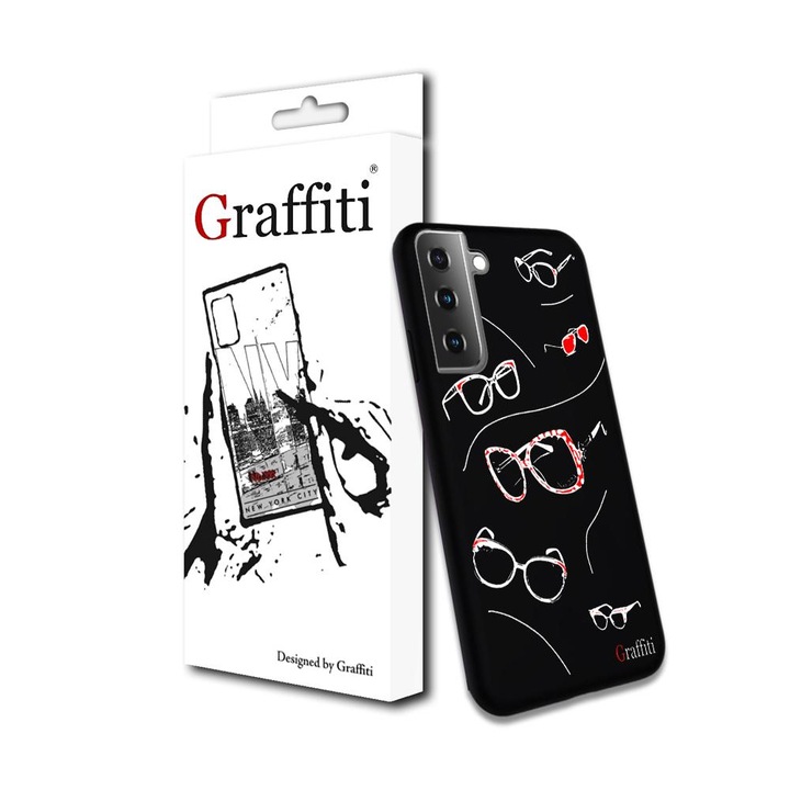 Telefontok Samsung Galaxy S21 Plus - Graffiti No.224 mintás szilikon tok