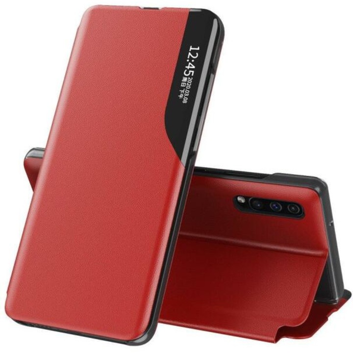 Калъф за телефон Eco Leather View Elegant за Samsung Galaxy S20 FE 5G, червен