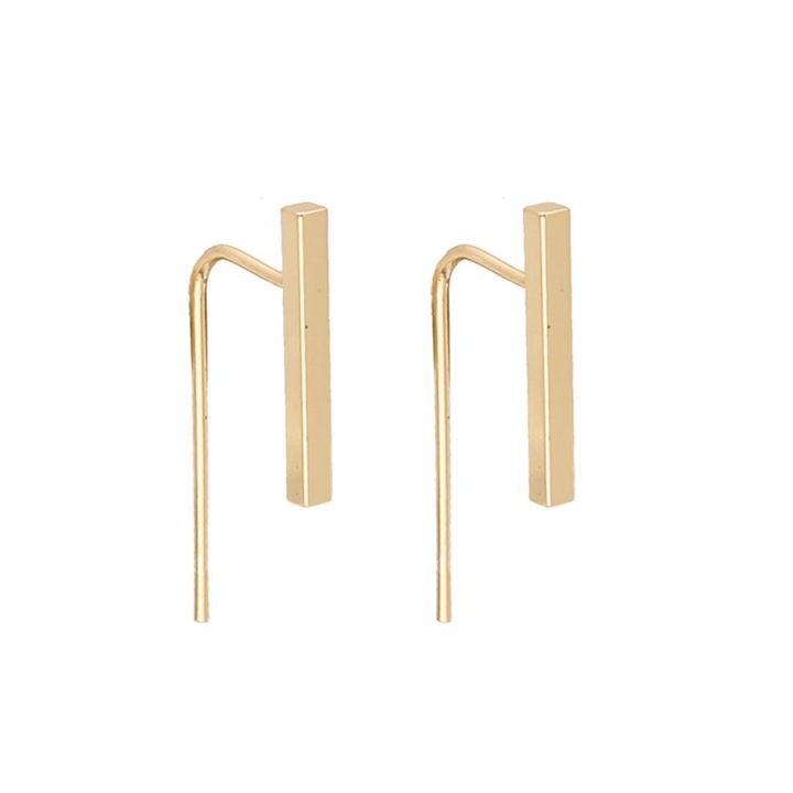 Set cercei E3931 Pili-Paradise, Metal, Auriu