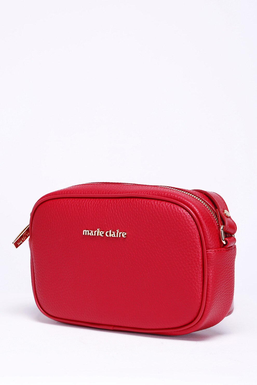 Marie Claire, Geanta crossbody din piele ecologica, Rosu