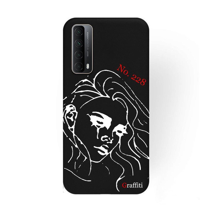 Калъф за телефон Huawei P Smart 2021 - силиконов кейс Graffiti No.228 шарка