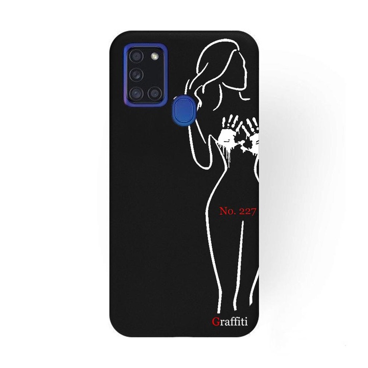 Telefontok Samsung Galaxy A21s - Graffiti No.227 mintás szilikon tok