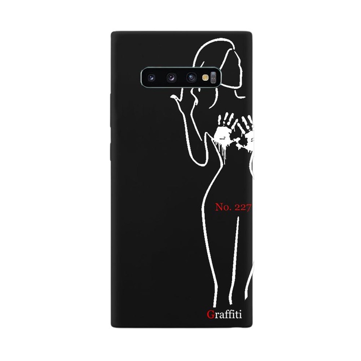 Калъф за телефон Samsung Galaxy S10 Plus - силиконов кейс Graffiti No.227 шарка