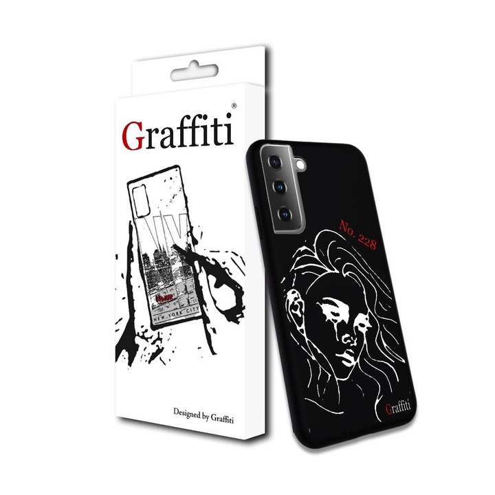 Telefontok Samsung Galaxy S21 Plus - Graffiti No.228 mintás szilikon tok