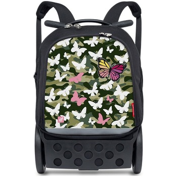 Ghiozdan Nikidom Roller Up, Butterfly Camo, 46 x 20 x 29 cm Ghiozdan Nikidom Roller Up, Butterfly Camo, 46 x 20 x 29 cm