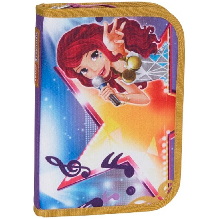 Penar neechipat, cu extensie, Lego Core Line, design mov Friends Popstar, 20 x 4 x 14 cm