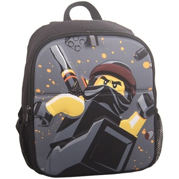 Rucsac negru Lego M-Line, design gri Ninjago Cole, 32 x 26 x 8 cm Rucsac negru Lego M-Line, design gri Ninjago Cole, 32 x 26 x 8 cm