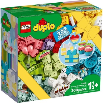 Set Constructie Jucaire LEGO DUPLO Ziua de Nstere 10958 200 de piese Set Constructie Jucaire LEGO DUPLO Ziua de Nstere 10958 200 de piese