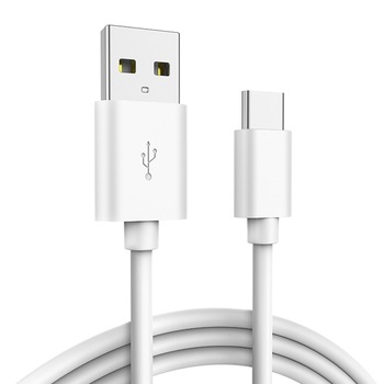 Cablu de date Tip C 3.0 Ultra Fast Charging 3A, Smart Sphera, Incarcare, Transfer date, 1M alb Cablu de date Tip C 3.0 Ultra Fast Charging 3A, Smart Sphera, Incarcare, Transfer date, 1M alb