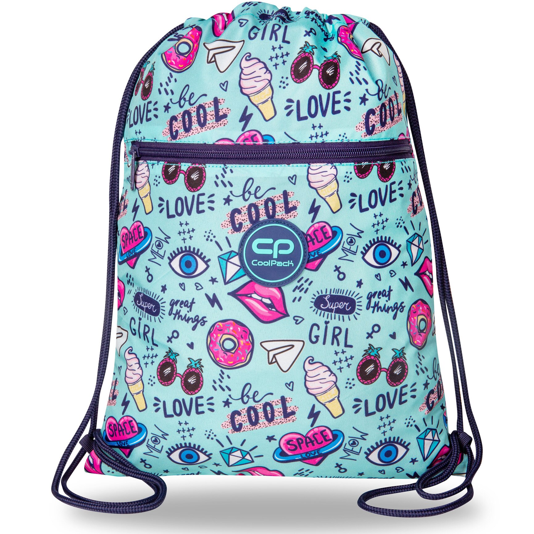 Sac sport Coolpack VERT MINT DODDLES 42*34*1cm