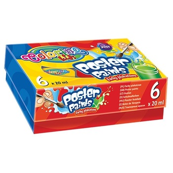 Set 6 Acuarele Colorino 20 ml*6 culori Set 6 Acuarele Colorino 20 ml*6 culori