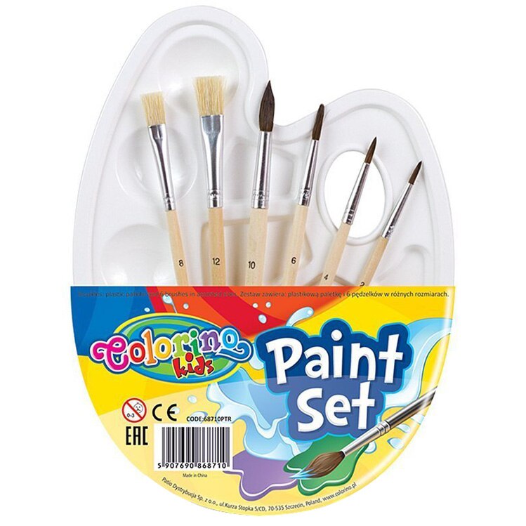 Set de desen Colorino cu 6 pensule