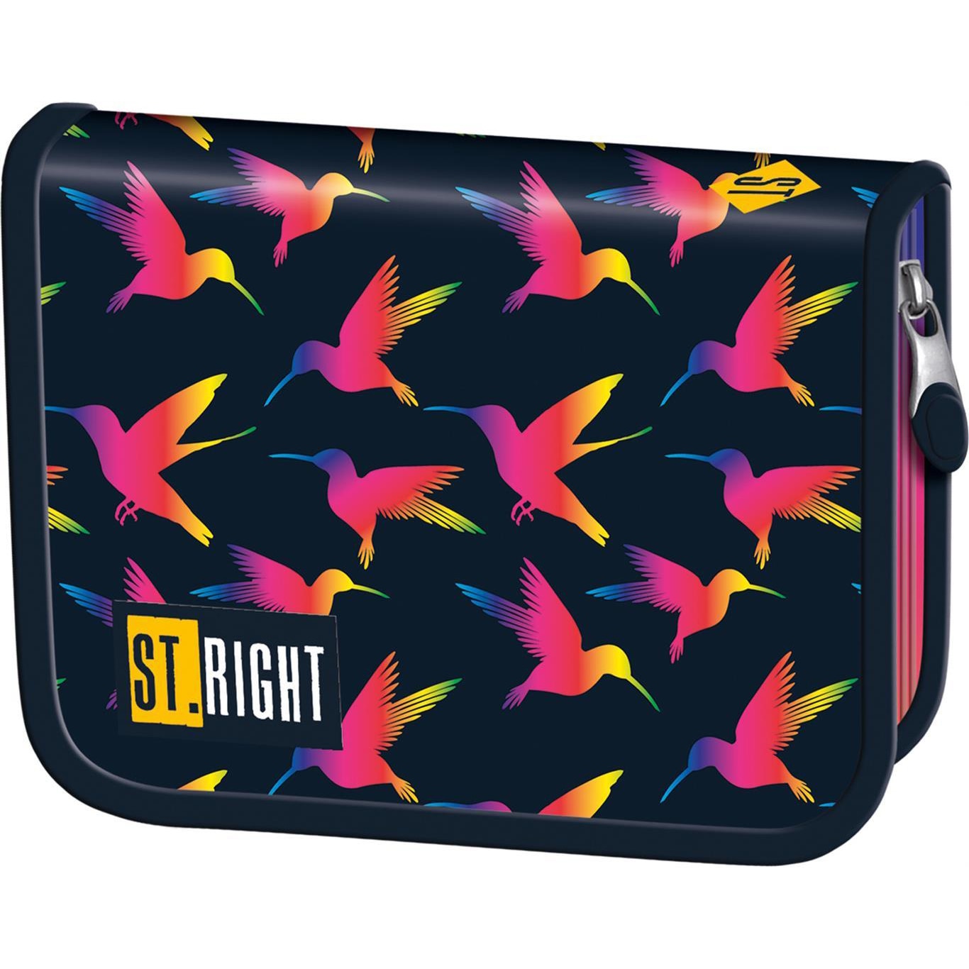 Penar St.Right cu un compartiment P3 RAINBOW BIRDS 3.5x14x21cm