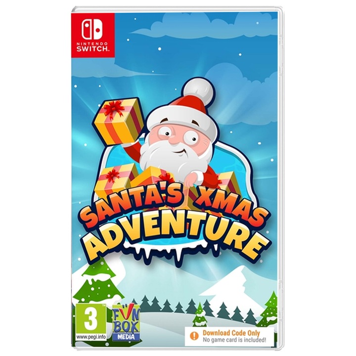 Joc Santas Xmas Adventure Code in a Box Pentru Nintendo Switch