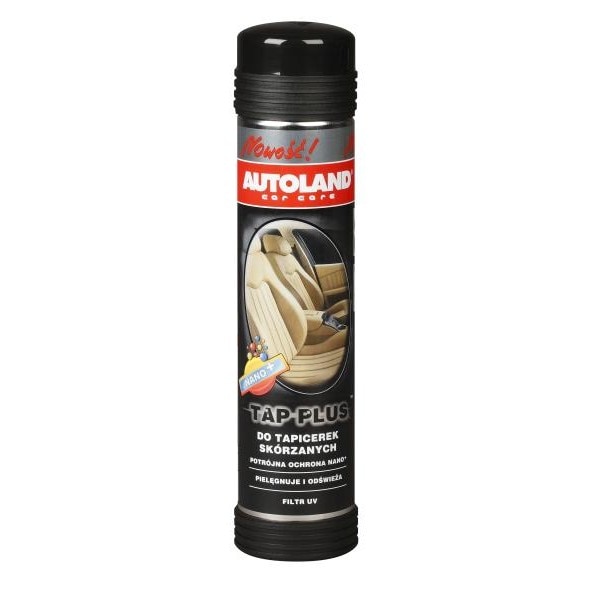Pachet Agent curatare piele AUTOLAND TAP PLUS 400 ml + Suport magnetic Tellur MCM3 pentru ventilatie, plastic, Negru