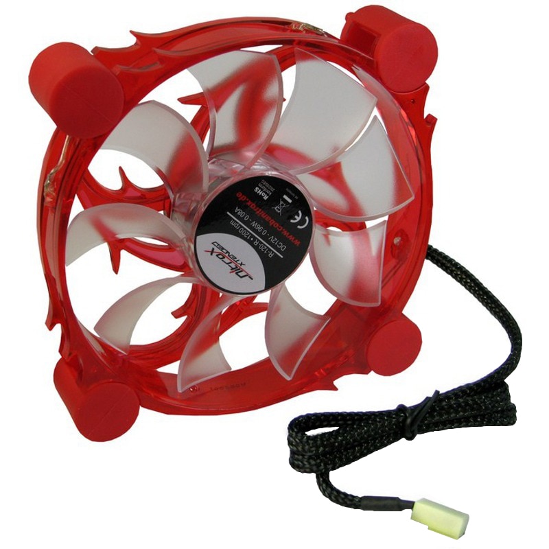 Ventilator Inter-Tech CobaNitrox Extended R-120-R, 120mm