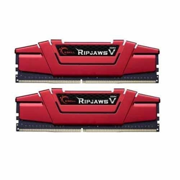 Памет G.Skill RipjawsV, DDR4 32GB (2x16GB), 2400MHz, CL15, 1.2V, XMP 2.0