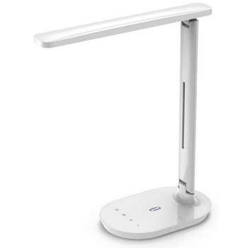 Lampa de birou LED TaoTronics TT-DL064, control Touch, 5 moduri, 5W, USB 5 V/1 A, Alb Lampa de birou LED TaoTronics TT-DL064, control Touch, 5 moduri, 5W, USB 5 V/1 A, Alb