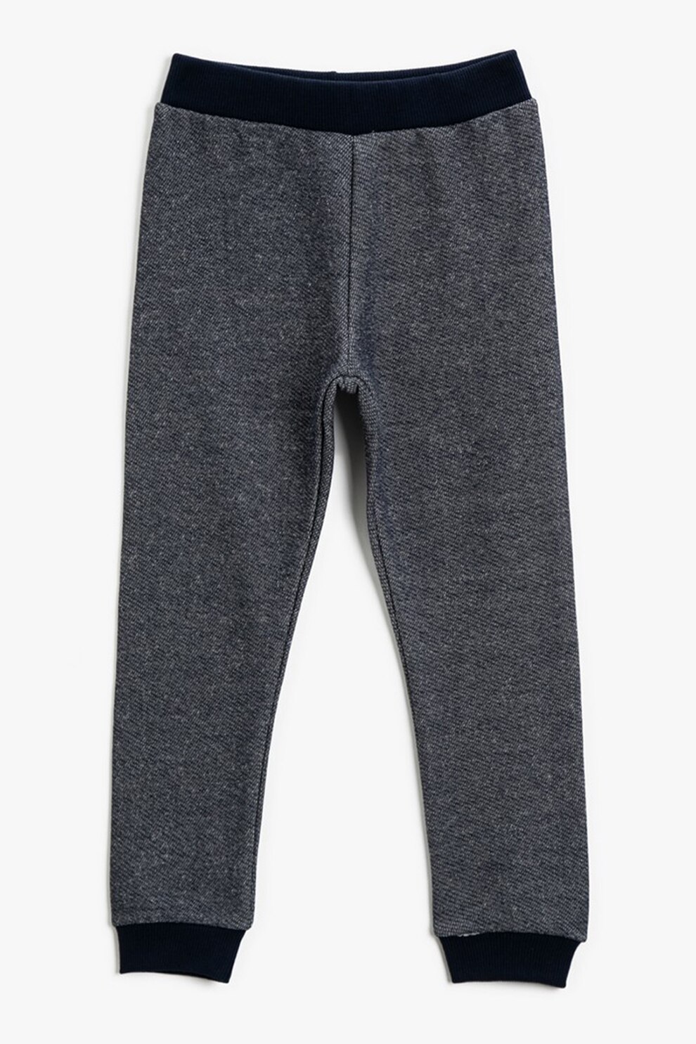 KOTON, Pantaloni sport cu margini contrastante, Bleumarin inchis