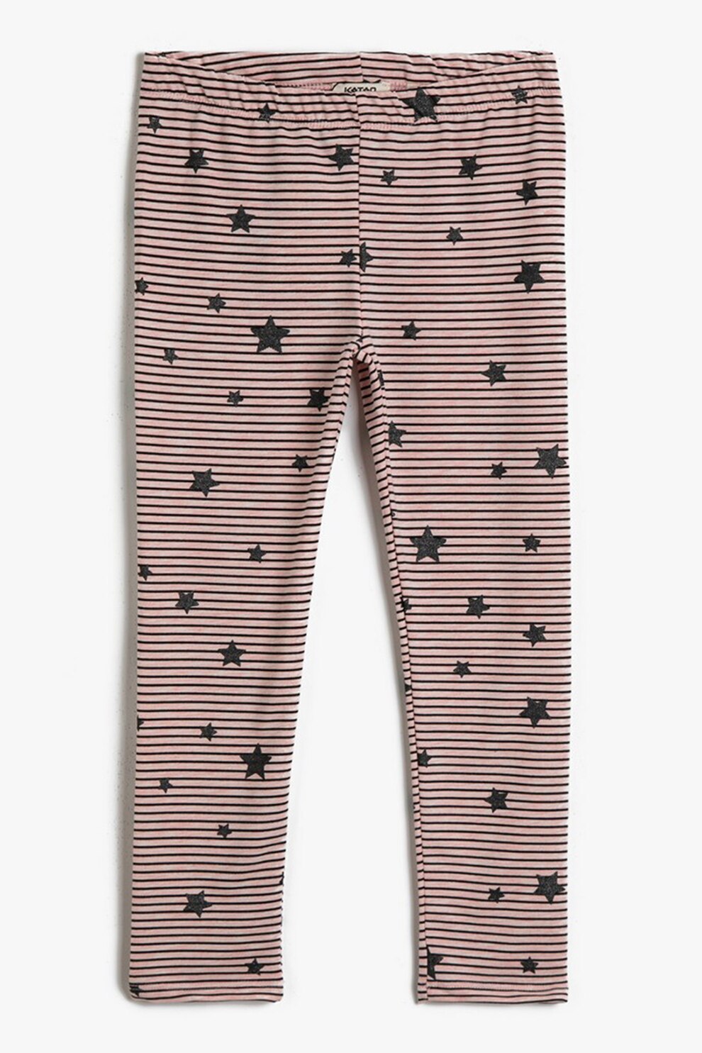 KOTON, Colanti cu imprimeu grafic, Roz/Negru