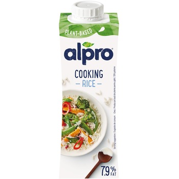 Crema vegetala de gatit din orez Alpro, 250ml