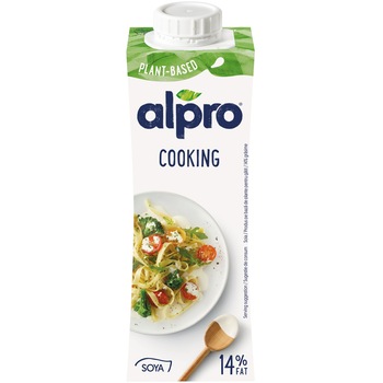 Crema vegetala de gatit din soia Alpro, 250ml