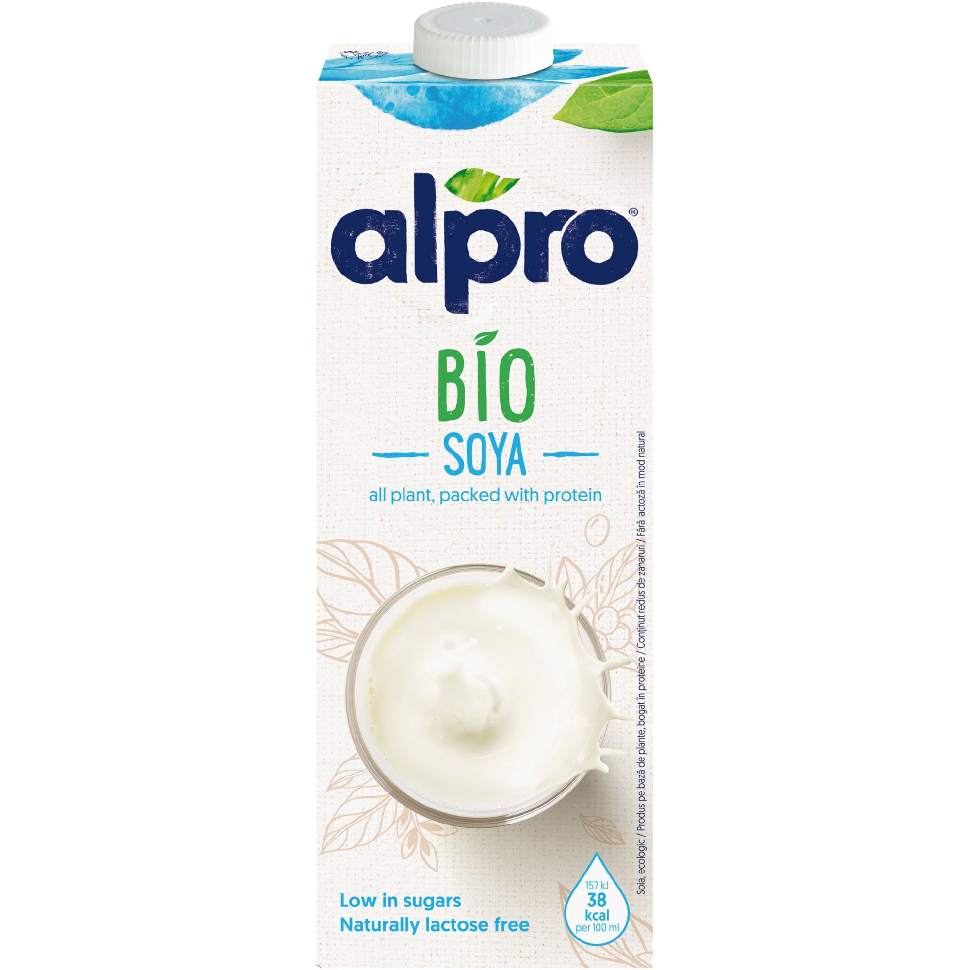 Bautura ecologica din soia Alpro BIO, 1l