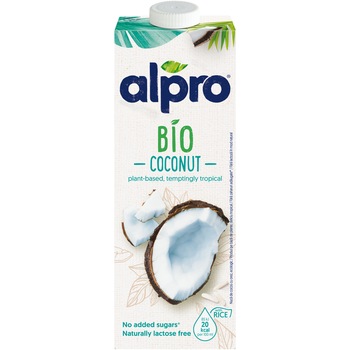 Bautura ecologica din nuca de cocos cu orez Alpro BIO, 1l