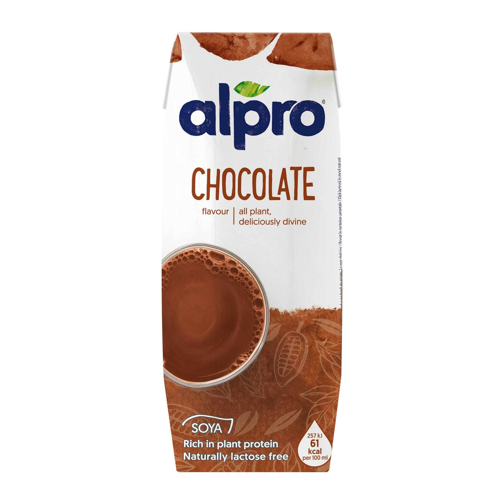 Bautura din soia cu aroma de ciocolata Alpro, 250ml