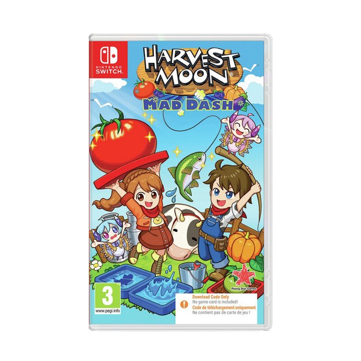 Harvest Moon Mad Dash Nintendo Switch Játékszoftver