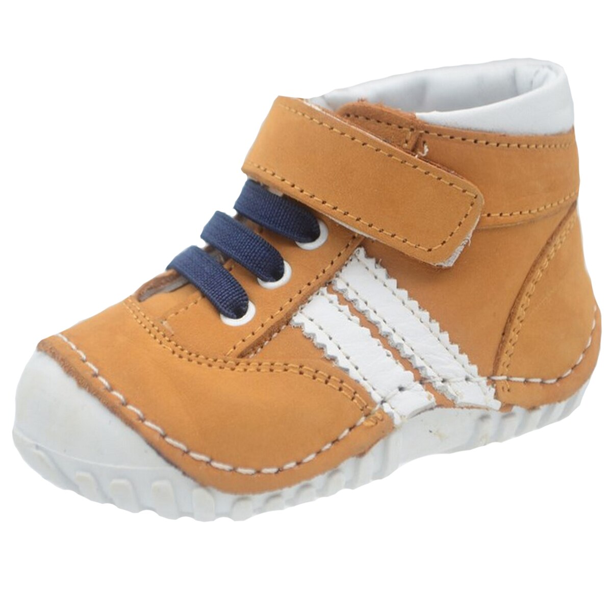 Ghete ortopedice din piele pentru baieti Mini Junior GHMJ3-20, Maro 58958