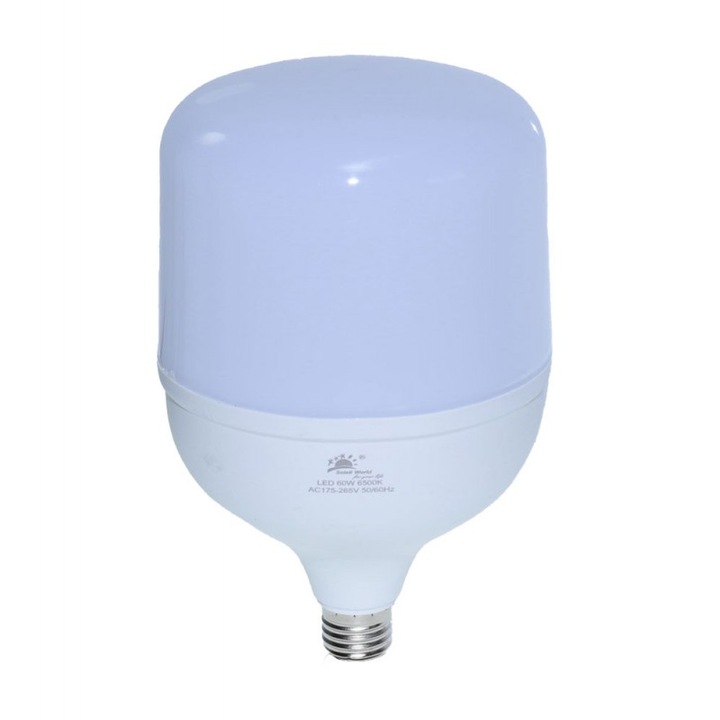 Bec LED elSales ELS-BL60, putere 60 W, 6500 K, fasung E27, alb