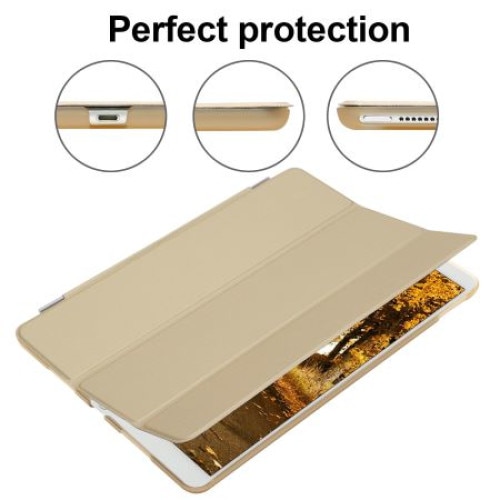 Husa Smart Cover compatibila cu Apple Ipad Air 1/2, Auriu, TELGORBCS