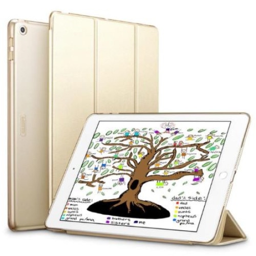 Husa Smart Cover compatibila cu Apple Ipad Air 1/2, Auriu, TELGORBCS