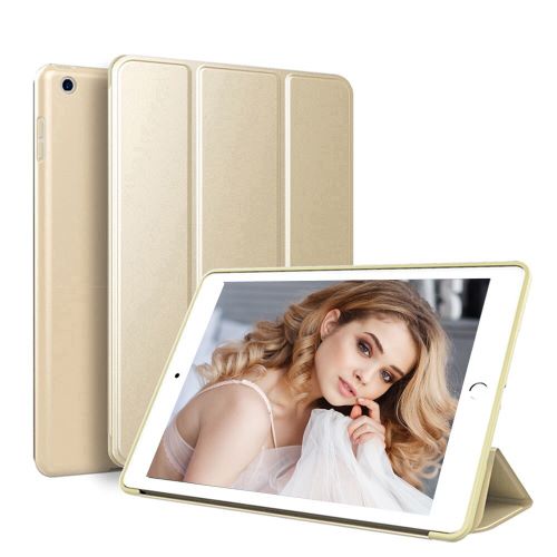 Husa Smart Cover compatibila cu Ipad 7-8-9 (2019-2020-2021)10.2inch, Auriu-TELGORBCS®