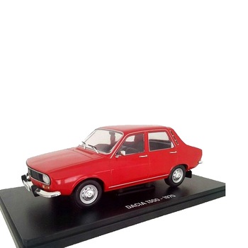 Macheta auto Dacia 1300 (1970) 1:24, IXO, Rosu Macheta auto Dacia 1300 (1970) 1:24, IXO, Rosu