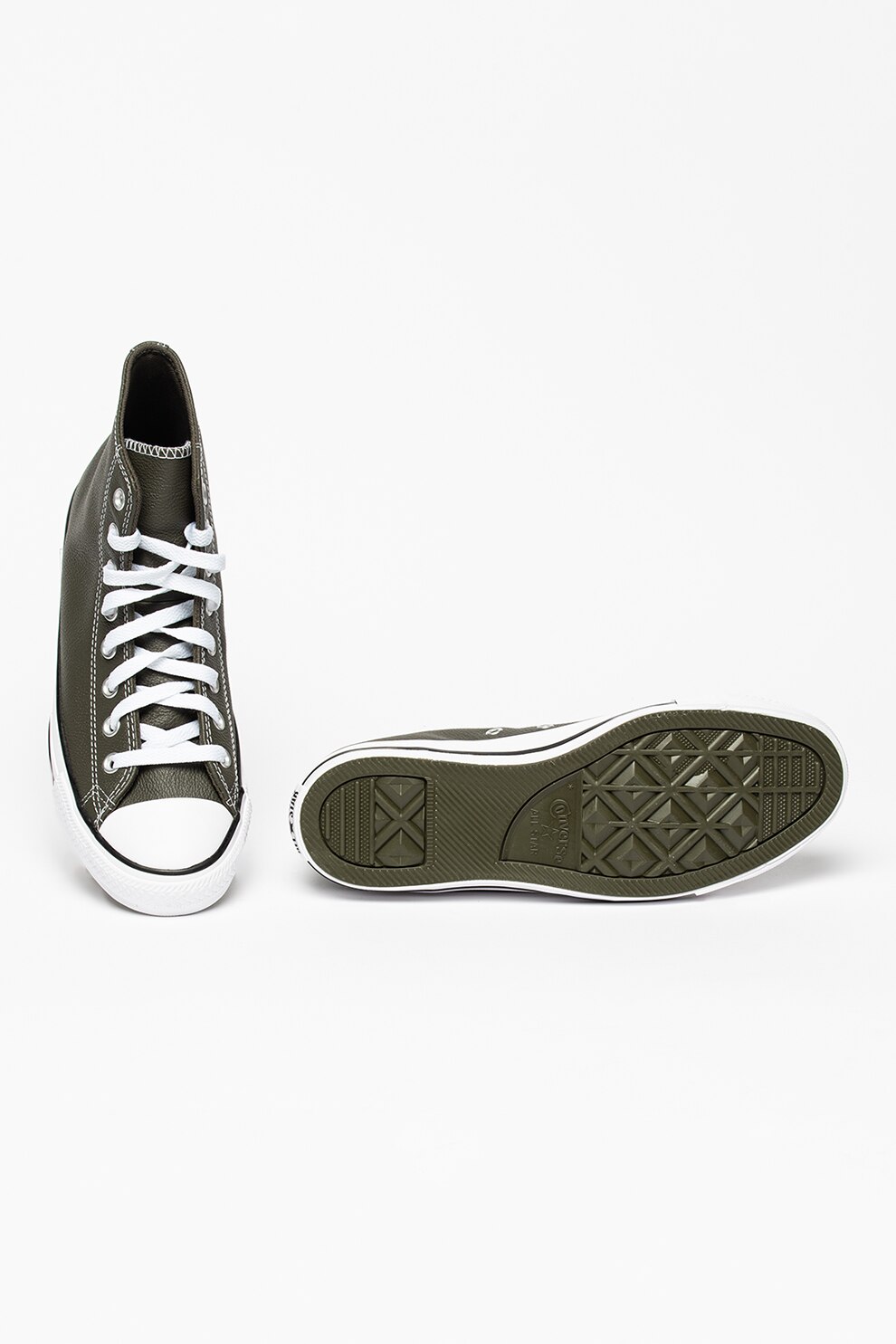 khaki converse