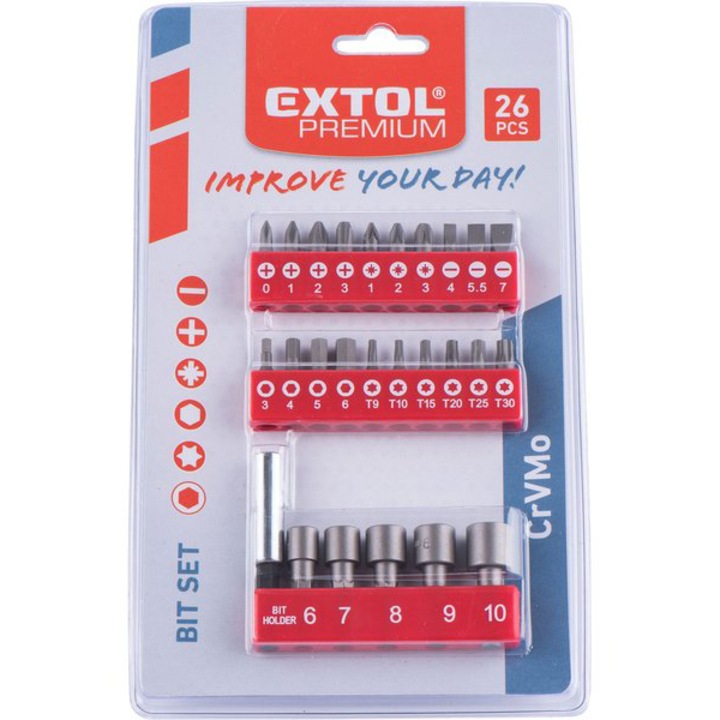 Комплект битове Extol Premium (8819620)