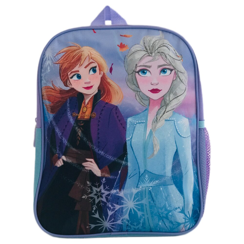 Ghiozdan pentru gradinita Frozen, 1 compartiment si 1 buzunar lateral, 2 bretele reglabile si buretate,marime 32 x 26 x 10cm