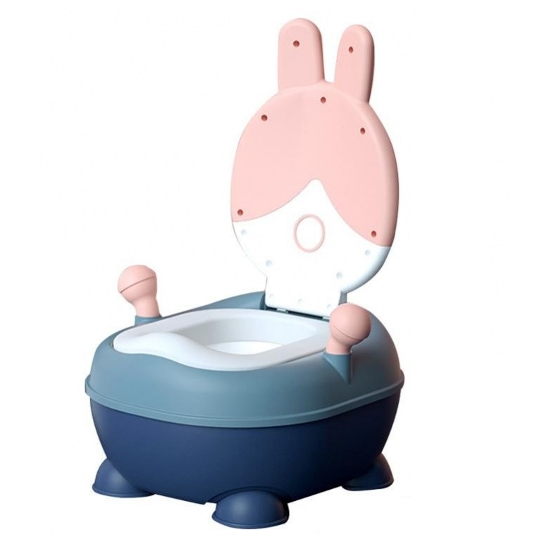 Olita 2 in 1 cu adaptor moale Little Mom Rabbit Pink