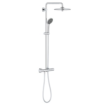 Coloana dus Grohe Vitalio Joy,palarie 260mm, termostat,crom, 3 tipuri jet Coloana dus Grohe Vitalio Joy,palarie 260mm, termostat,crom, 3 tipuri jet