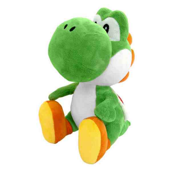 Jucarie de plus Super Mario Bros - Yoshi, multicolor, inaltime 20 cm, model 2