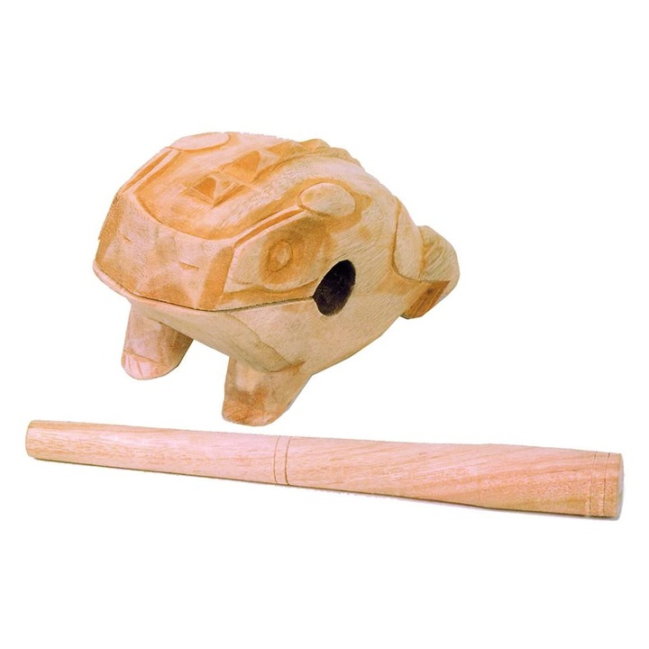 Детски музикален инструмент Chippo Tirila Гуиро 412529 1-6, Дърво, 30 см