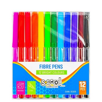 Carioca S-cool 12 culori/cutie PVC Carioca S-cool 12 culori/cutie PVC