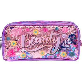 Penar borseta S-cool beauty, cu paiete, 22X11X5.5 cm Penar borseta S-cool beauty, cu paiete, 22X11X5.5 cm