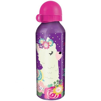 Sticla apa S-cool llama, aluminiu, 20x6 cm Sticla apa S-cool llama, aluminiu, 20x6 cm